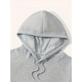 Gaming Letter Print Hoodie for Men - Trendy Graphic Sweatshirt with Kangaroo Pocket for Fall/Winter