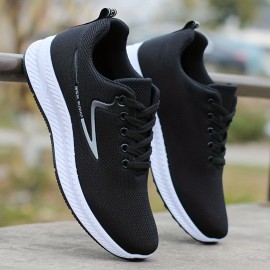 Lightweight and Breathable Men's Athletic Sneakers for Running, Basketball, Workout, and Gym - Lace-up Design for Secure Fit