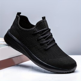 Lightweight Men's Sneakers - Breathable Athletic Shoes for Running, Basketball, and Gym Workouts - Available in Plus Sizes