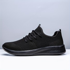 Lightweight Men's Sneakers - Breathable Athletic Shoes for Running, Basketball, and Gym Workouts - Available in Plus Sizes