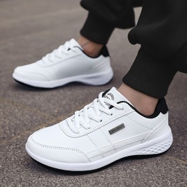 Stylish Men's Sneakers with Striped Design and Comfortable Lace-Up Closure for Casual Outdoor Walking