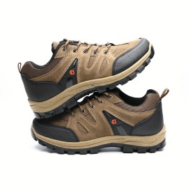 Durable Low Top Hiking Shoes for Men - Perfect for Trekking, Camping, Walking, and Workwear