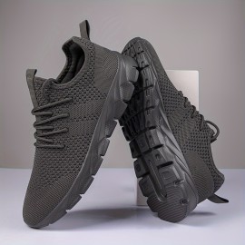 Breathable Men's Athletic Sneakers for Running, Basketball, and Gym Workouts