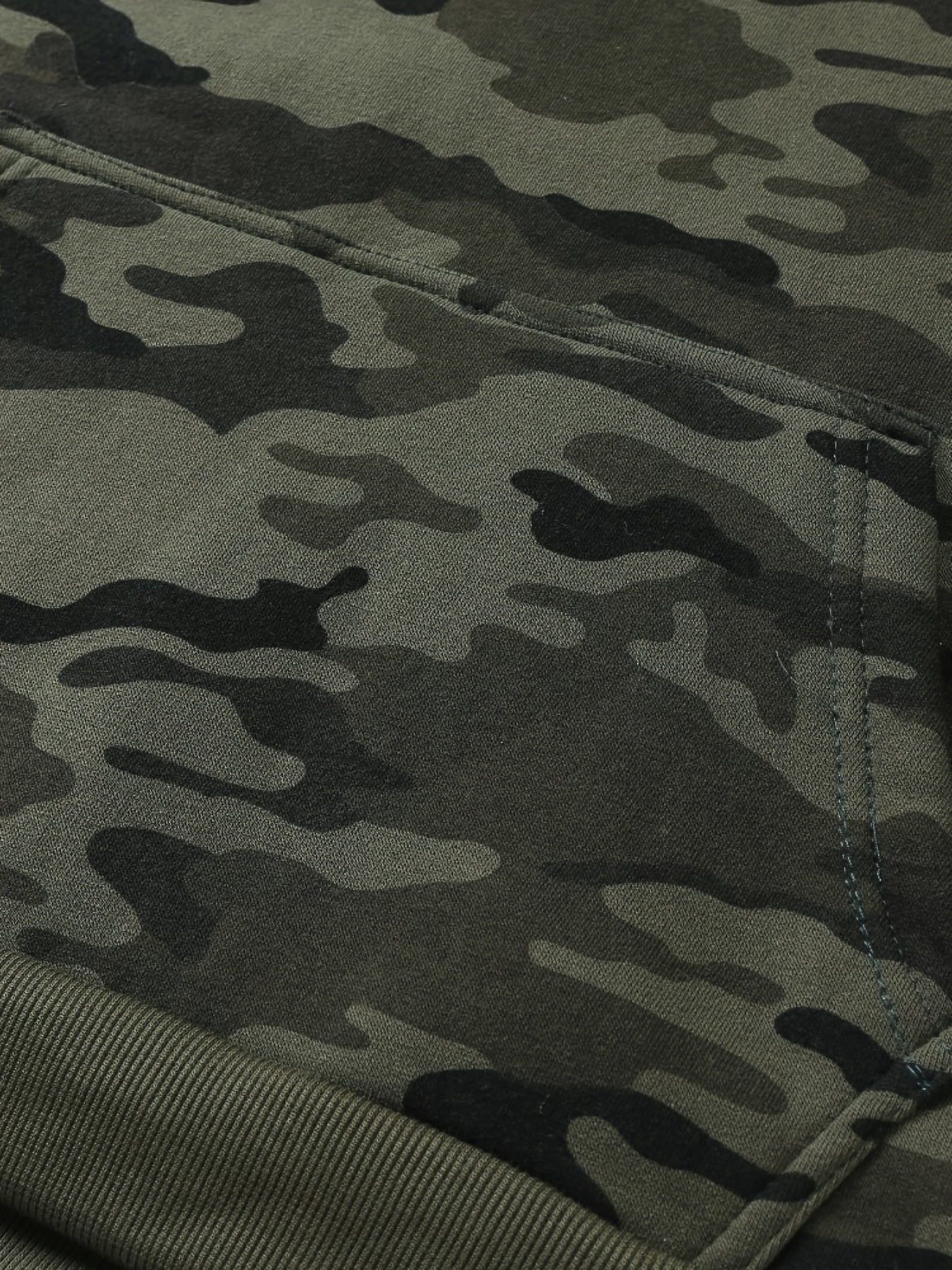 mens camo loose pullover hooded fleece sweatshirt for autumn and winter details 24