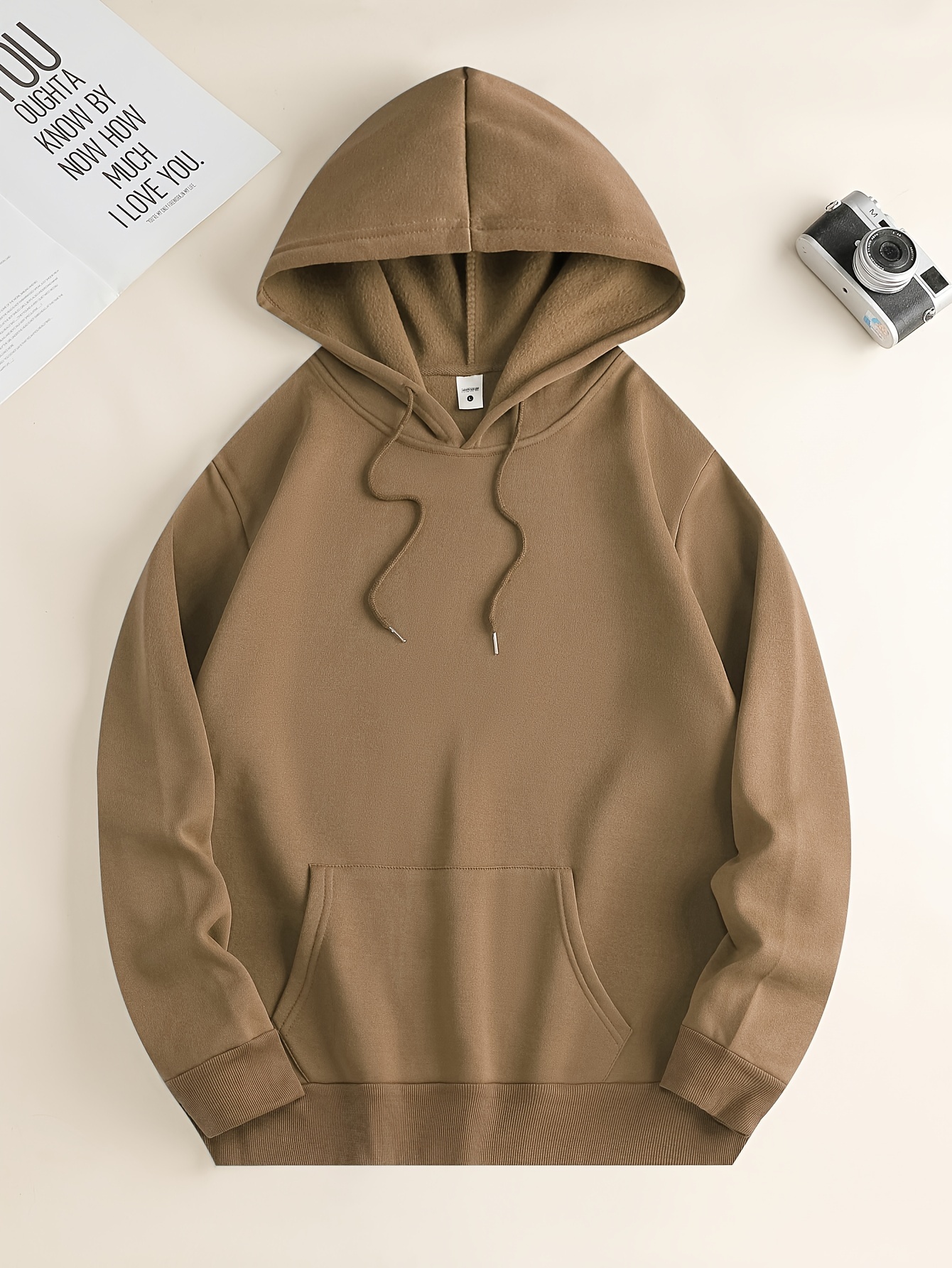 creative letter pattern print hoodie cool hoodies for men mens casual graphic design pullover hooded sweatshirt with kangaroo pocket streetwear for winter fall as gifts details 2