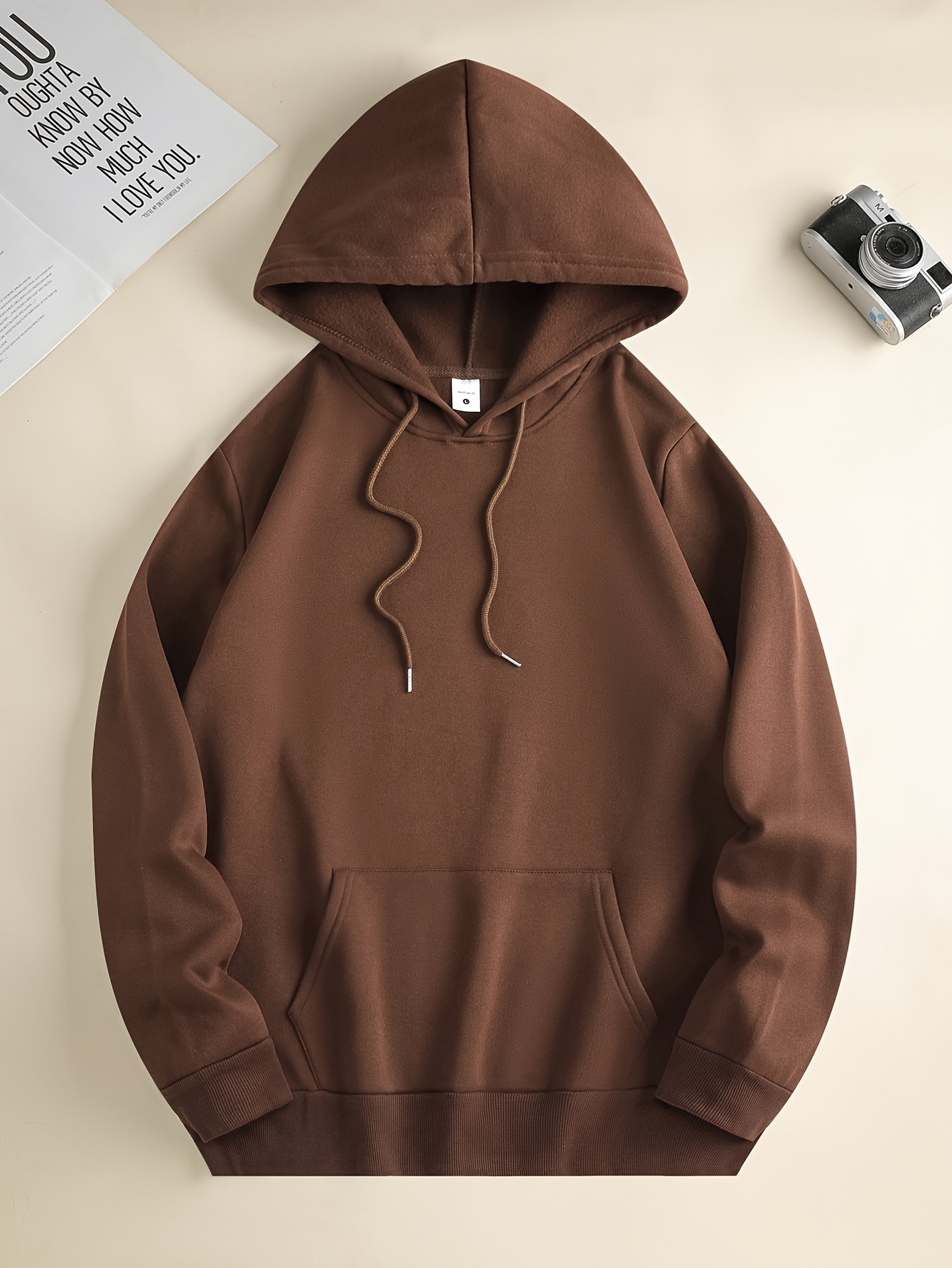 creative letter pattern print hoodie cool hoodies for men mens casual graphic design pullover hooded sweatshirt with kangaroo pocket streetwear for winter fall as gifts details 8