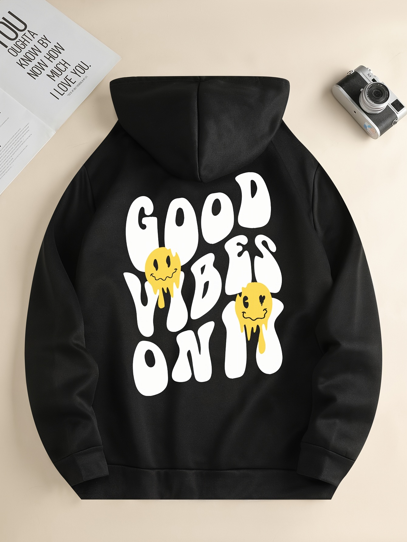 creative letter pattern print hoodie cool hoodies for men mens casual graphic design pullover hooded sweatshirt with kangaroo pocket streetwear for winter fall as gifts details 24