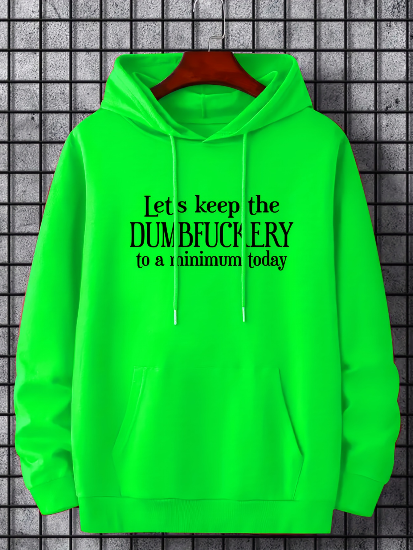 dumfuckery print hoodies for men graphic hoodie with kangaroo pocket comfy loose trendy hooded pullover mens clothing for autumn winter details 31