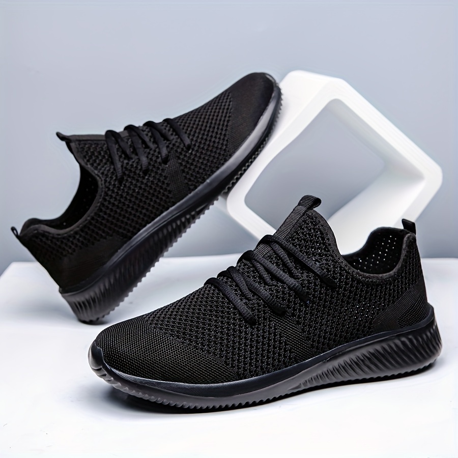 mens lightweight sneakers athletic shoes breathable lace ups running basketball workout gym with plus sizes available details 9